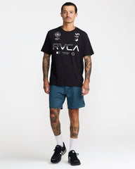 Yogger Recover 17" Shorts - Duck Blue | RVCA US