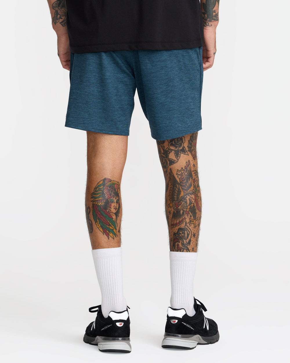 Yogger Recover 17" Shorts - Duck Blue | RVCA US