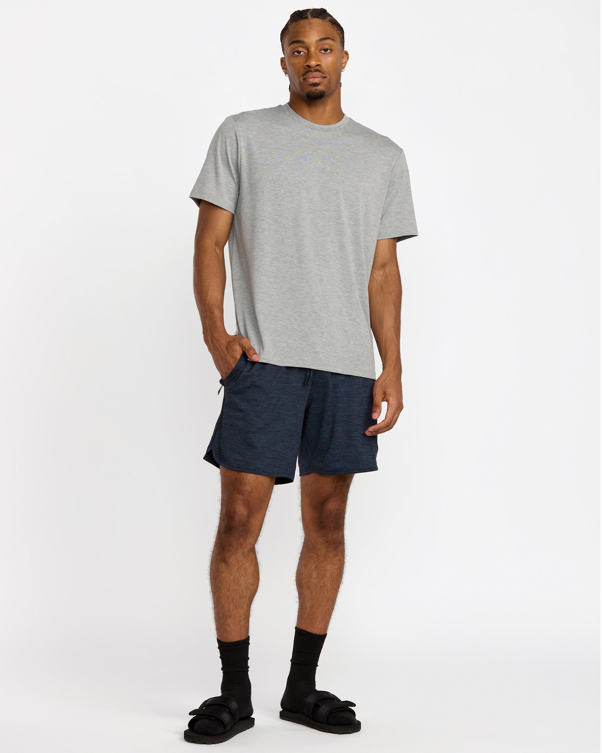 Yogger Recover 17" Short - Garage Blue | RVCA discount