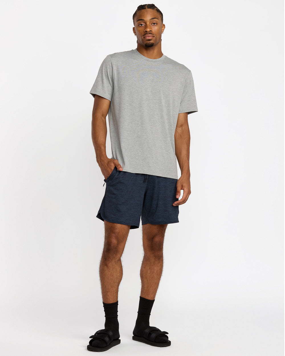 Yogger Recover 17" Short - Garage Blue | RVCA discount
