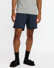 Yogger Recover 17" Short - Garage Blue | RVCA discount