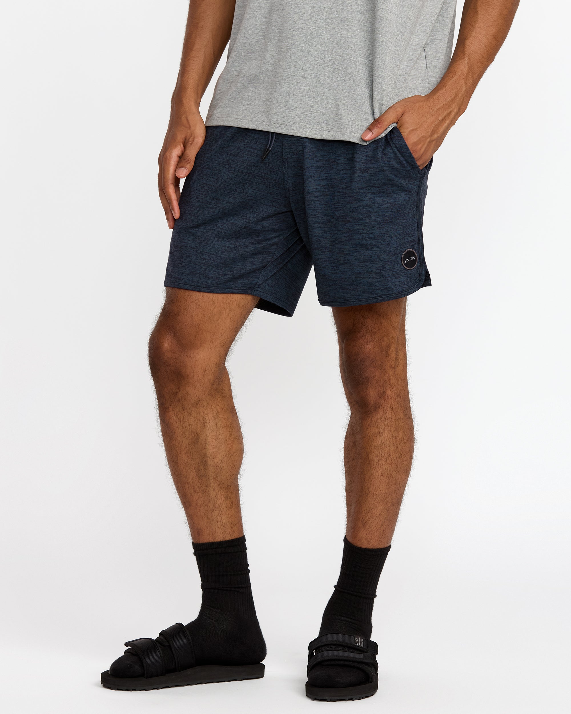 Yogger Recover 17" Short - Garage Blue | RVCA discount