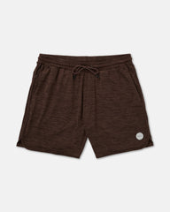 Yogger Recover 17" Short - Mocha | RVCA discount