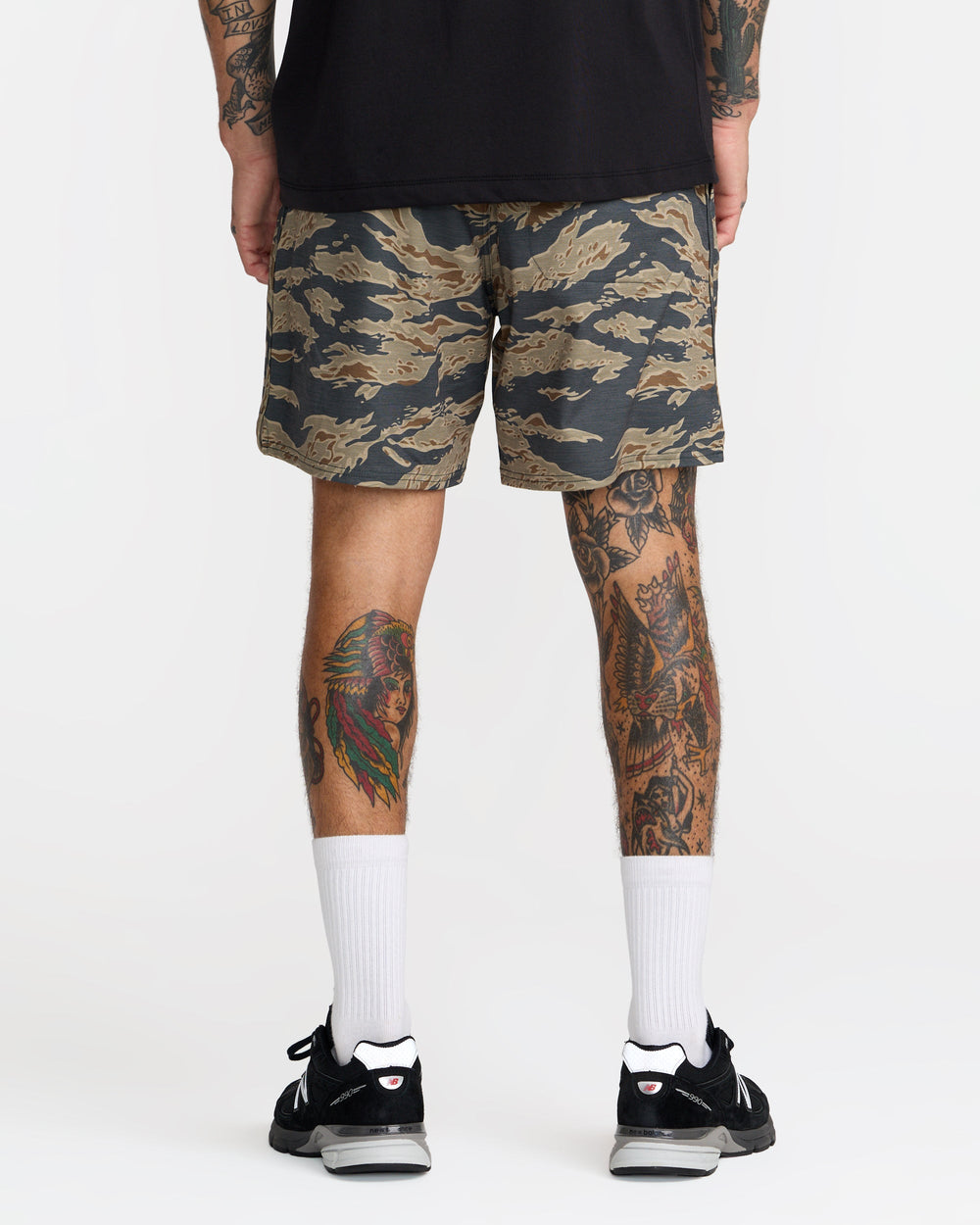 Yogger Recover 17" Shorts - Tiger Camo | RVCA for sale