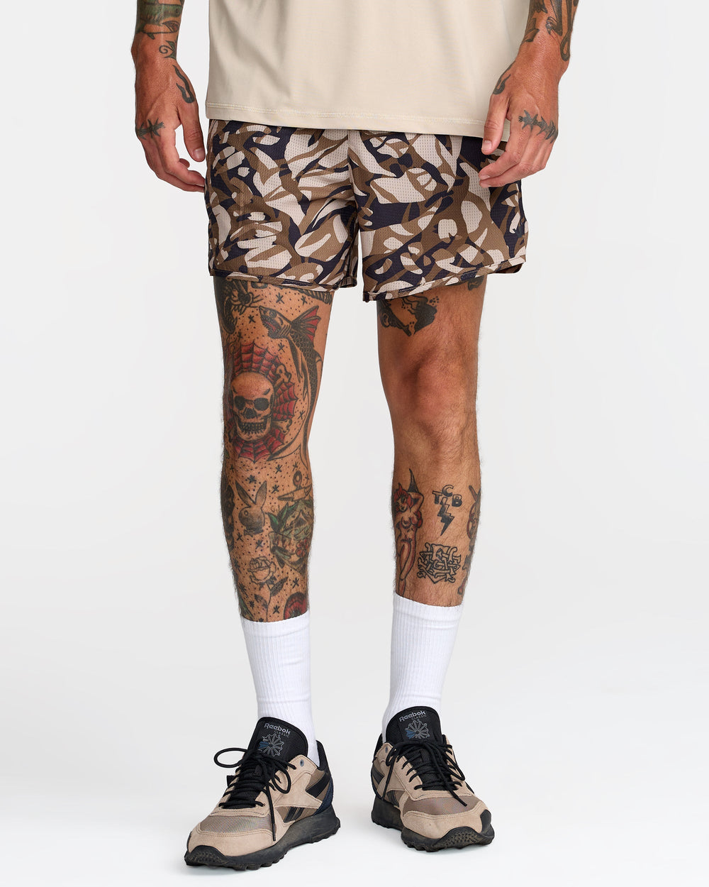 Yogger Lite 15" Short - Camoflauge | RVCA outlet