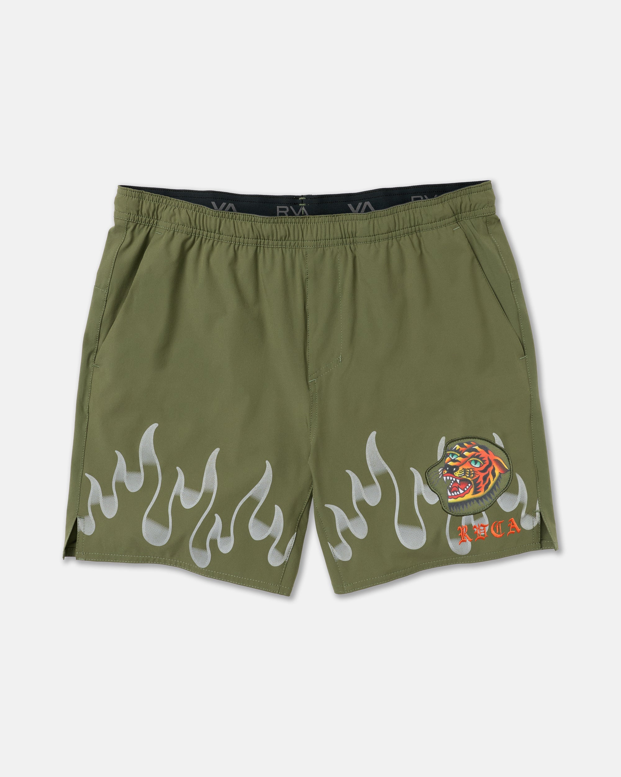 Yogger 2 In 1 Short 17" Shorts - Army Green | RVCA online