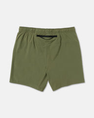 Yogger 2 In 1 Short 17" Shorts - Army Green | RVCA online