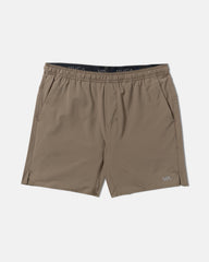 Yogger 2 In 1 Short 17" Short - Mushroom | RVCA outlet