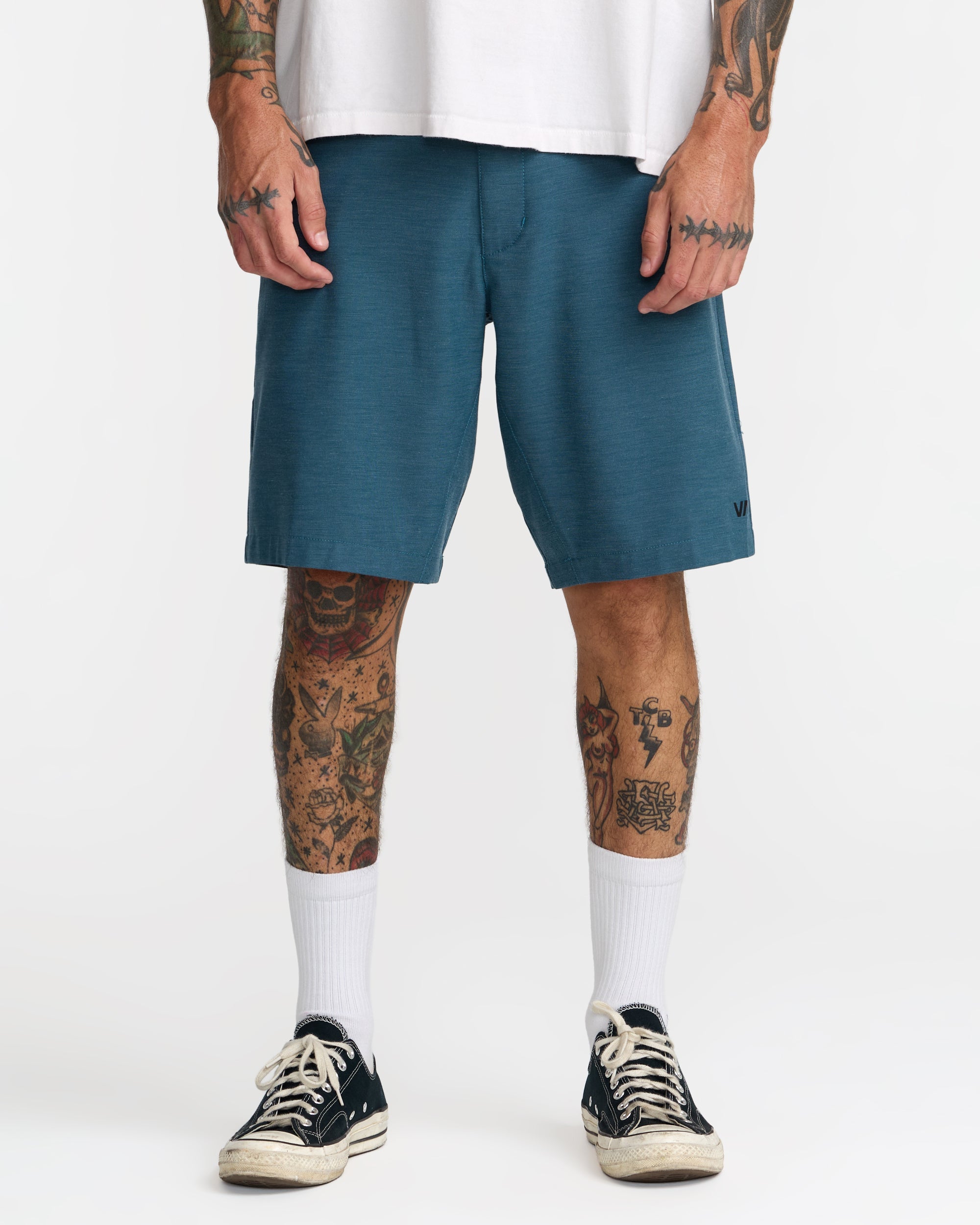 Sport Course Chino Shorts - Denim Heather | RVCA online