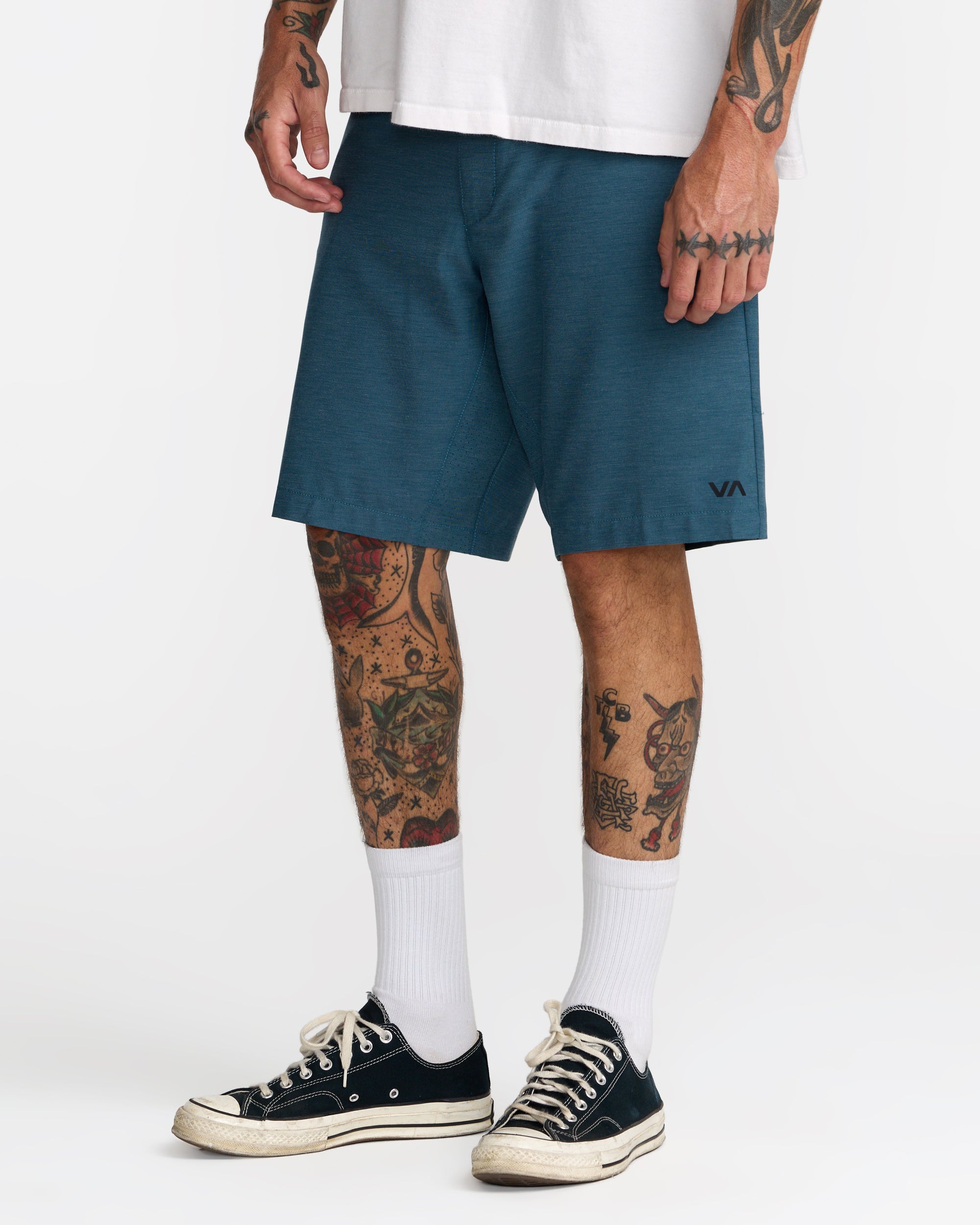Sport Course Chino Shorts - Denim Heather | RVCA online