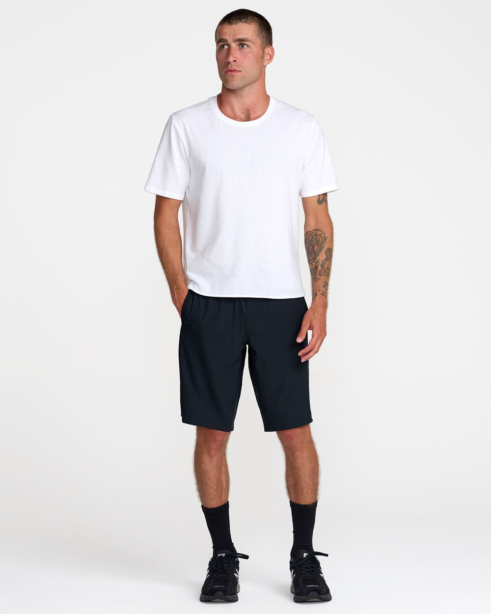 Yogger Long Length - Black | RVCA discount