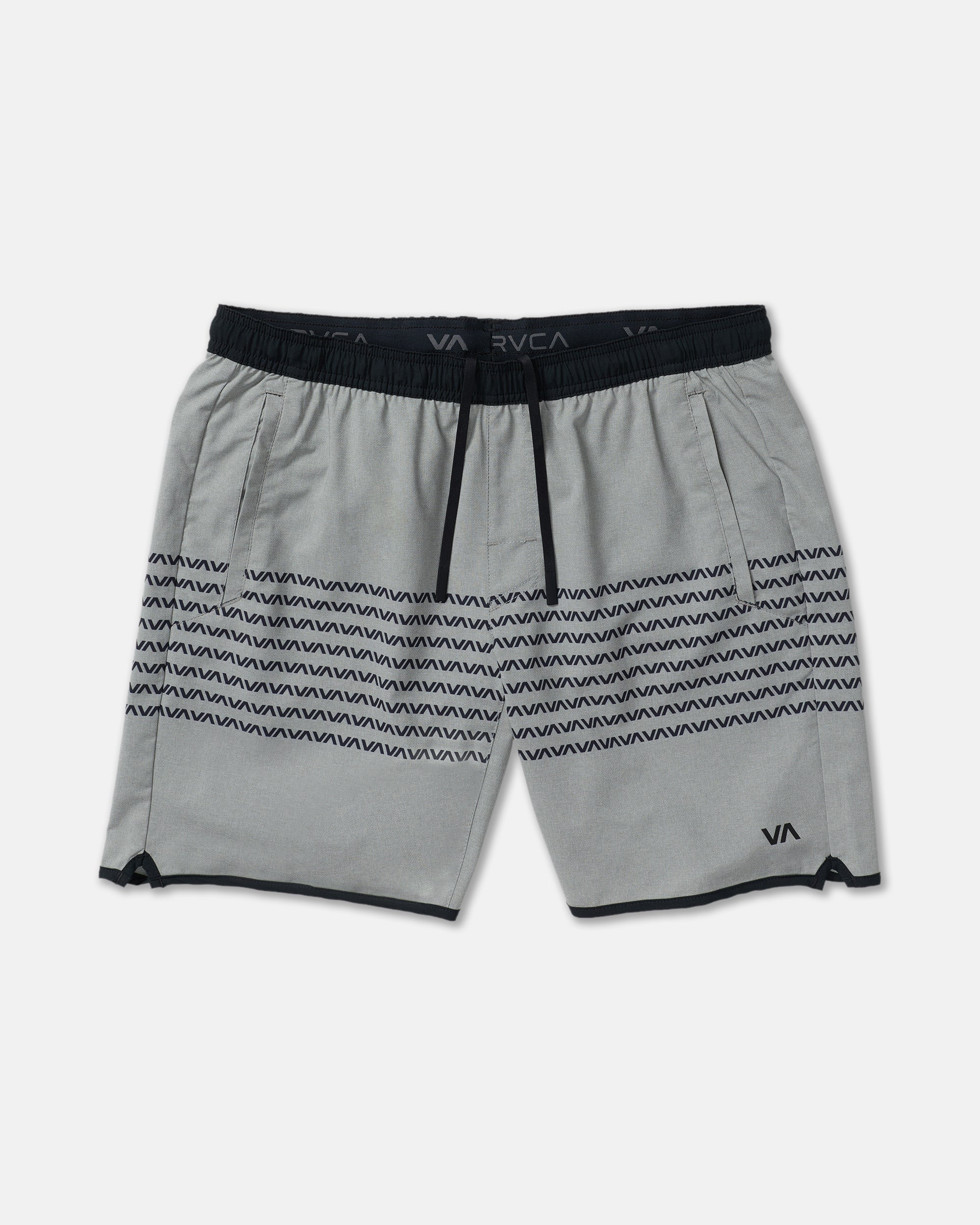 Yogger Stretch Contrast 17" Short - Heather Grey | RVCA sale