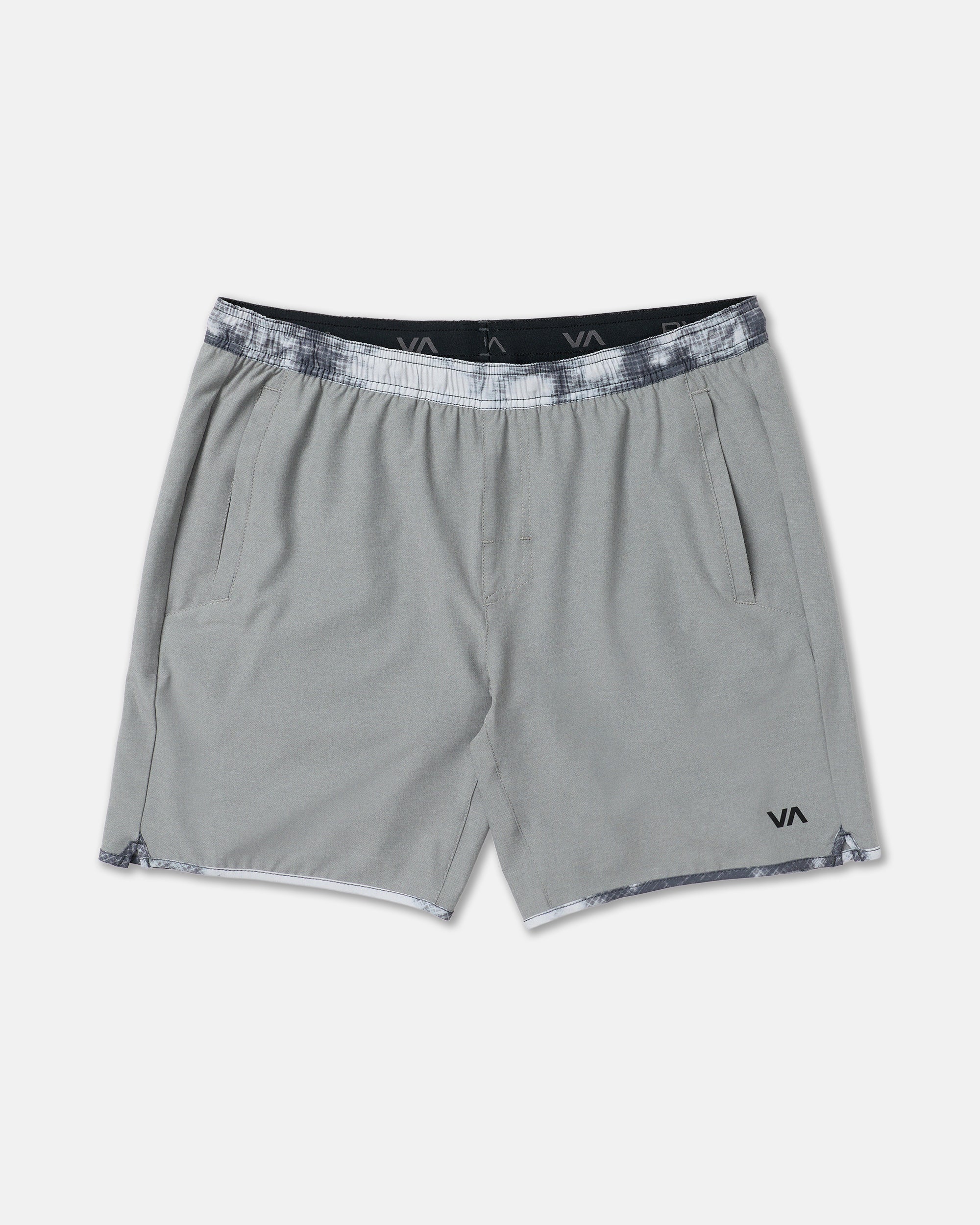 Yogger Stretch Contrast 17" Shorts - Heather Grey 1 | RVCA sale