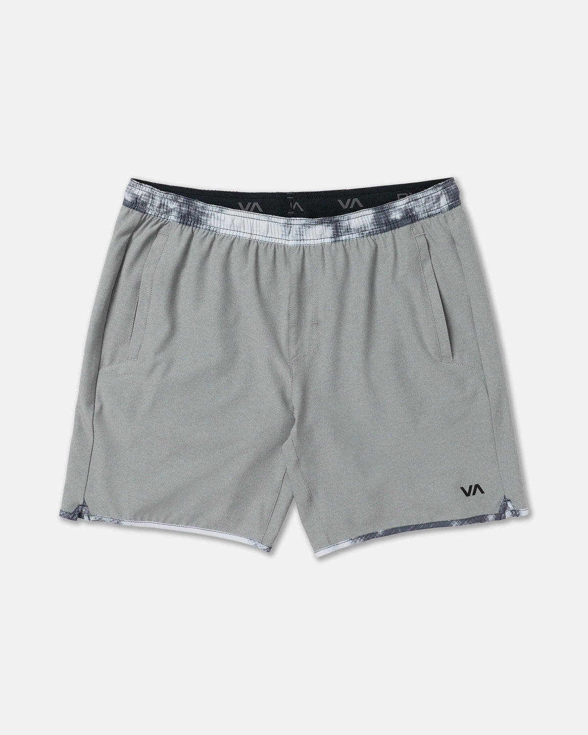 Yogger Stretch Contrast 17" Shorts - Heather Grey 1 | RVCA sale