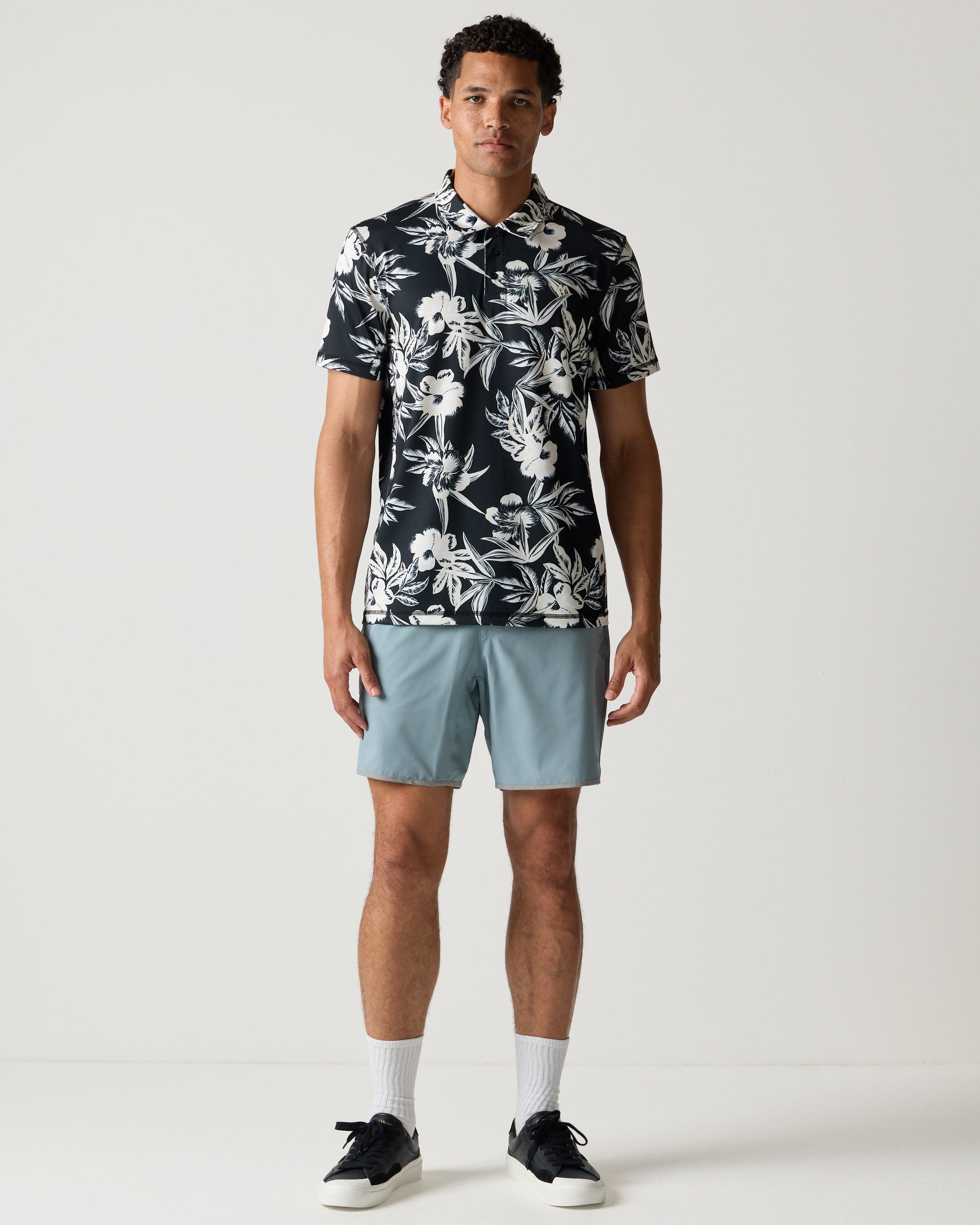 Yogger Stretch Contrast 17" Shorts - Lead | RVCA outlet
