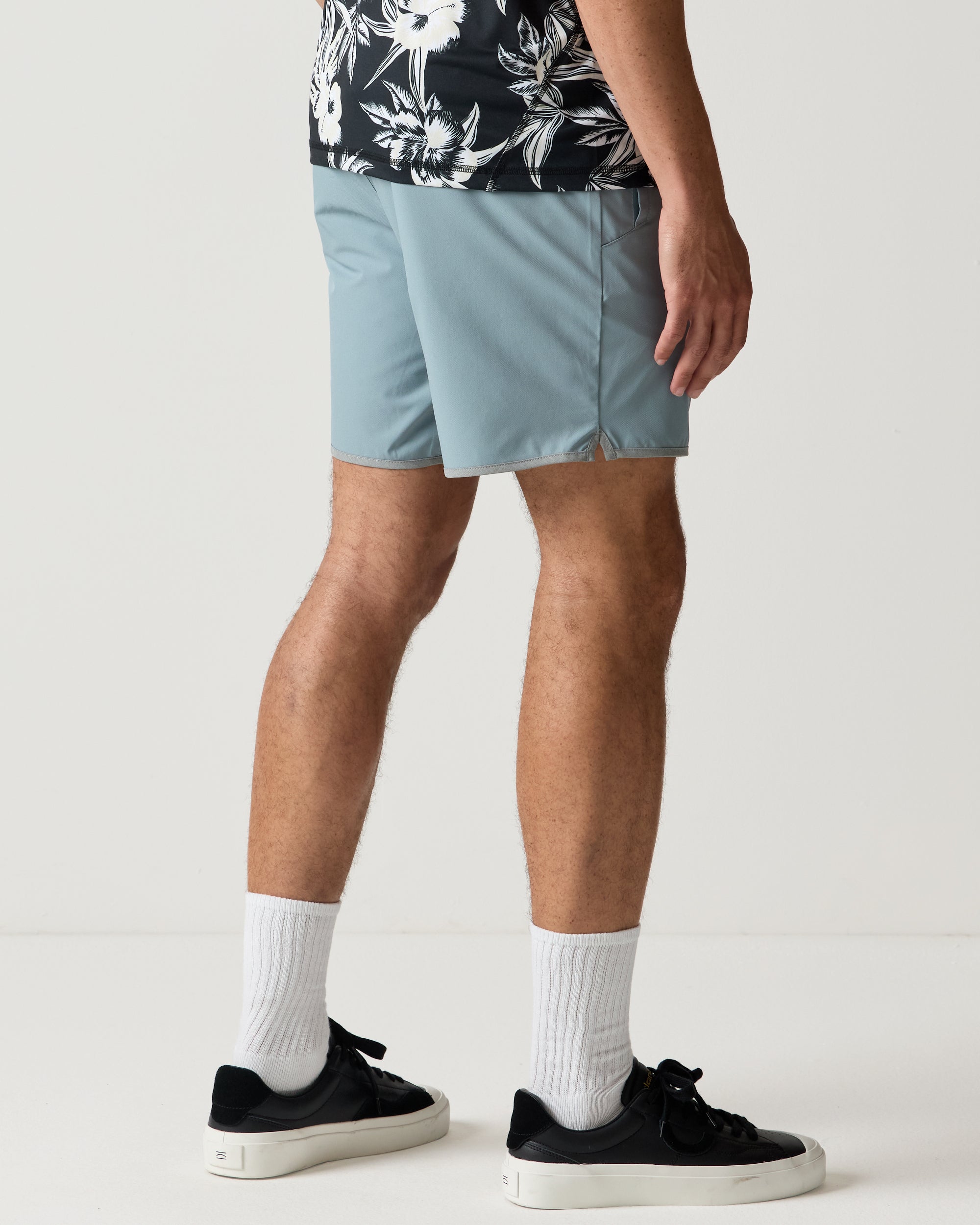 Yogger Stretch Contrast 17" Shorts - Lead | RVCA outlet