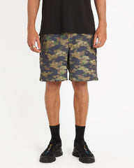 Yogger Stretch Contrast 17" Short - Olive | RVCA US