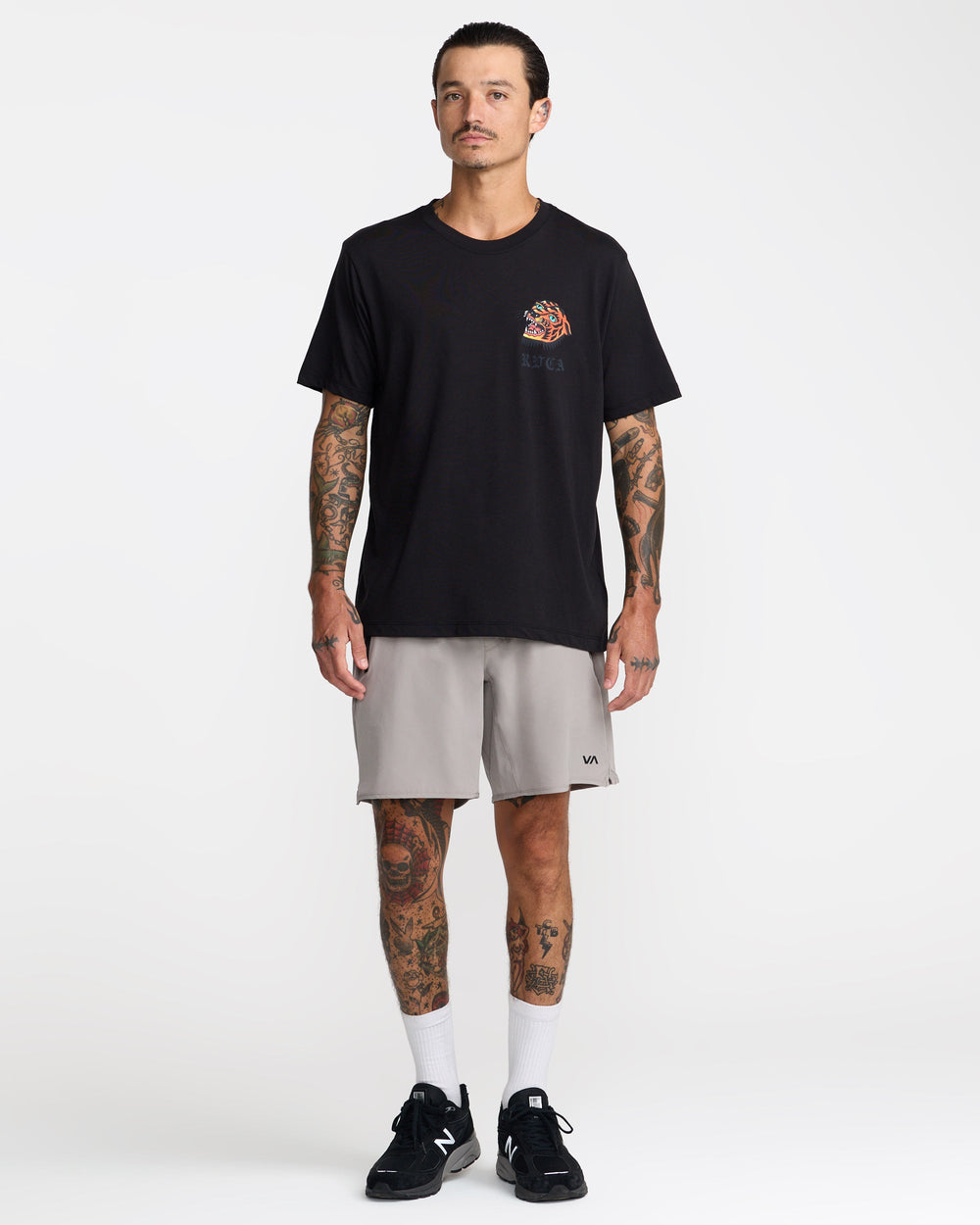 Yogger Stretch 17" Shorts - Brown Stone | RVCA for sale