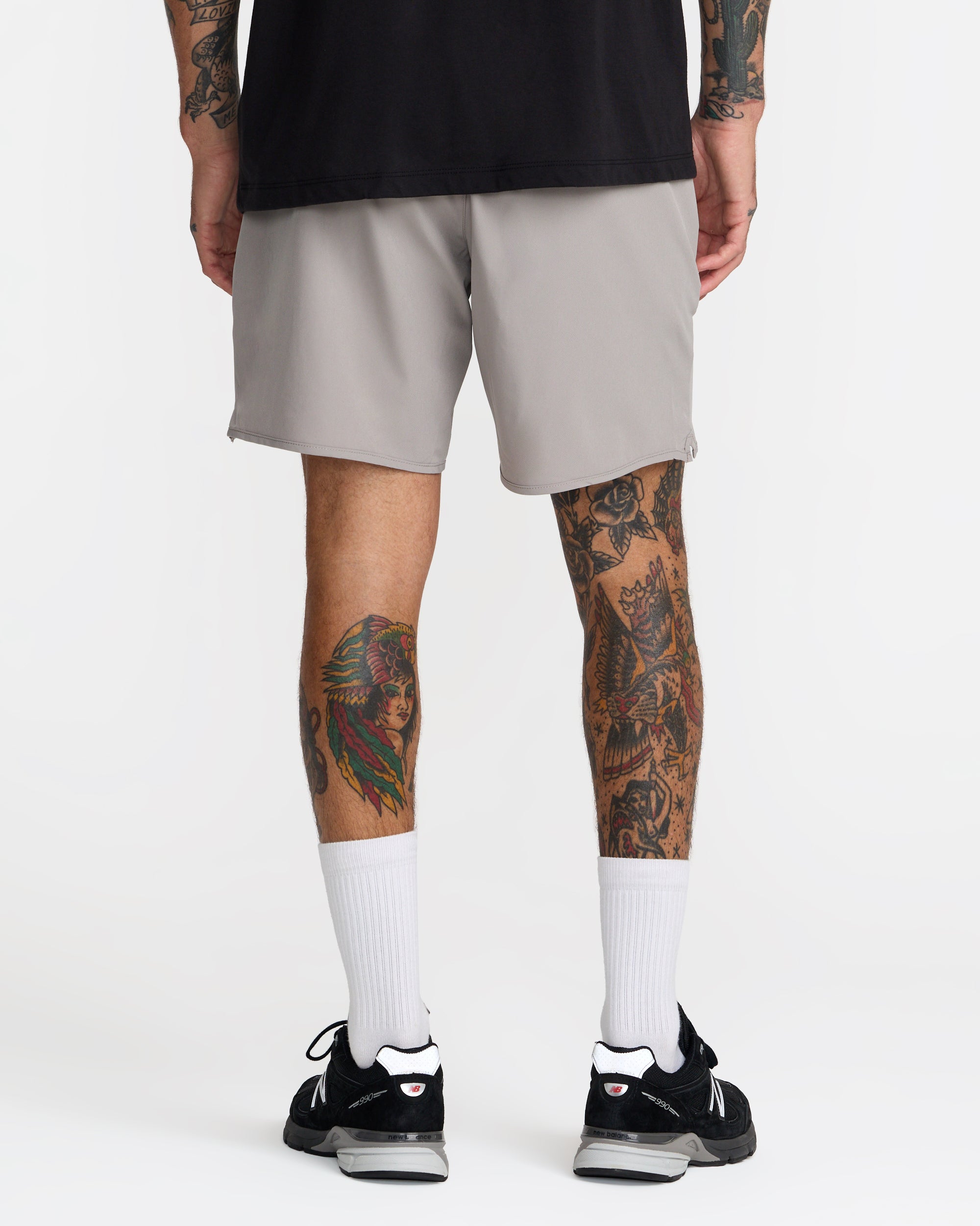 Yogger Stretch 17" Shorts - Brown Stone | RVCA for sale