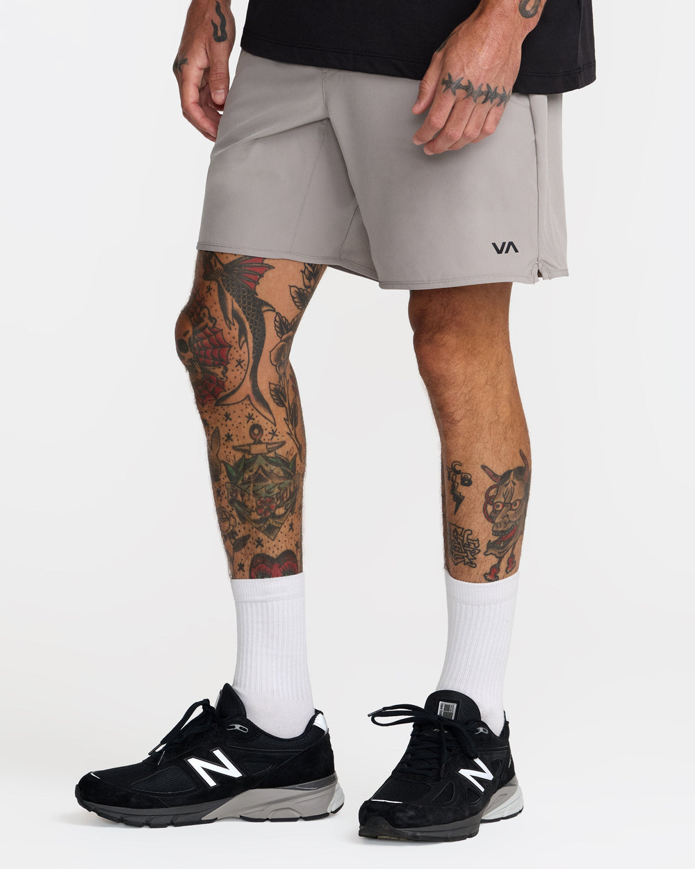 Yogger Stretch 17" Shorts - Brown Stone | RVCA for sale