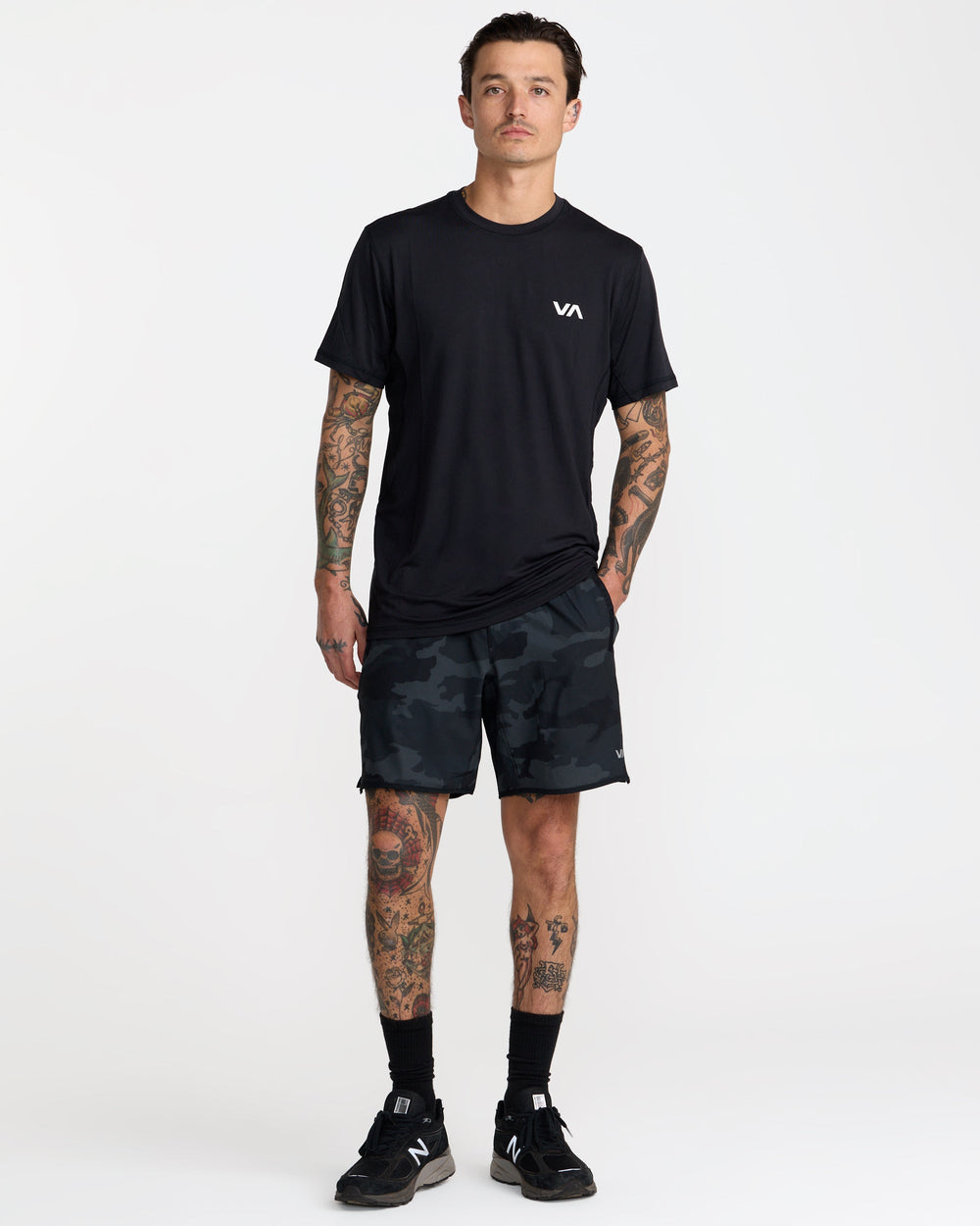 Yogger Stretch 17" Short - Camouflage | RVCA near me