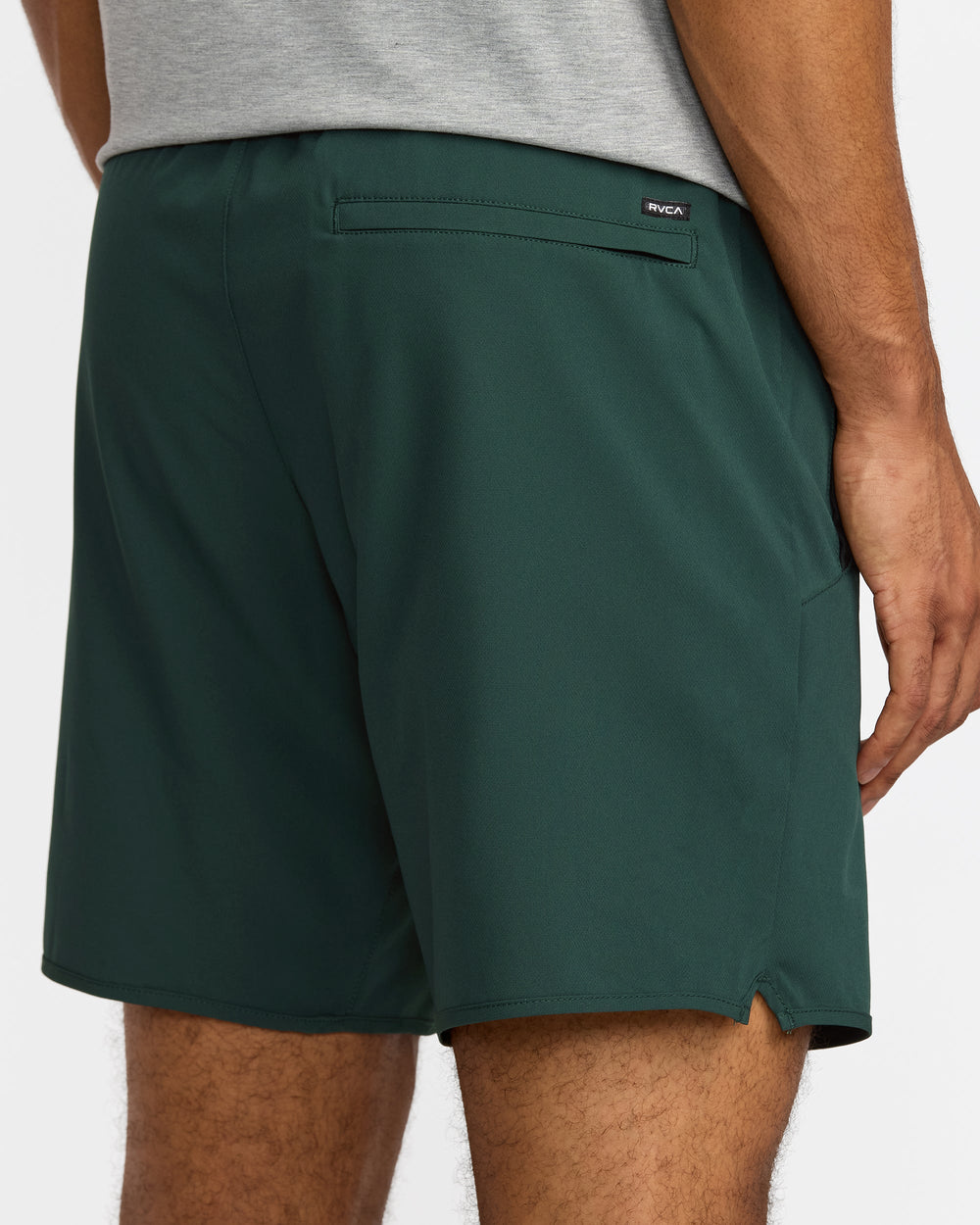 Yogger Stretch 17" Short - Hunter Green | RVCA for sale