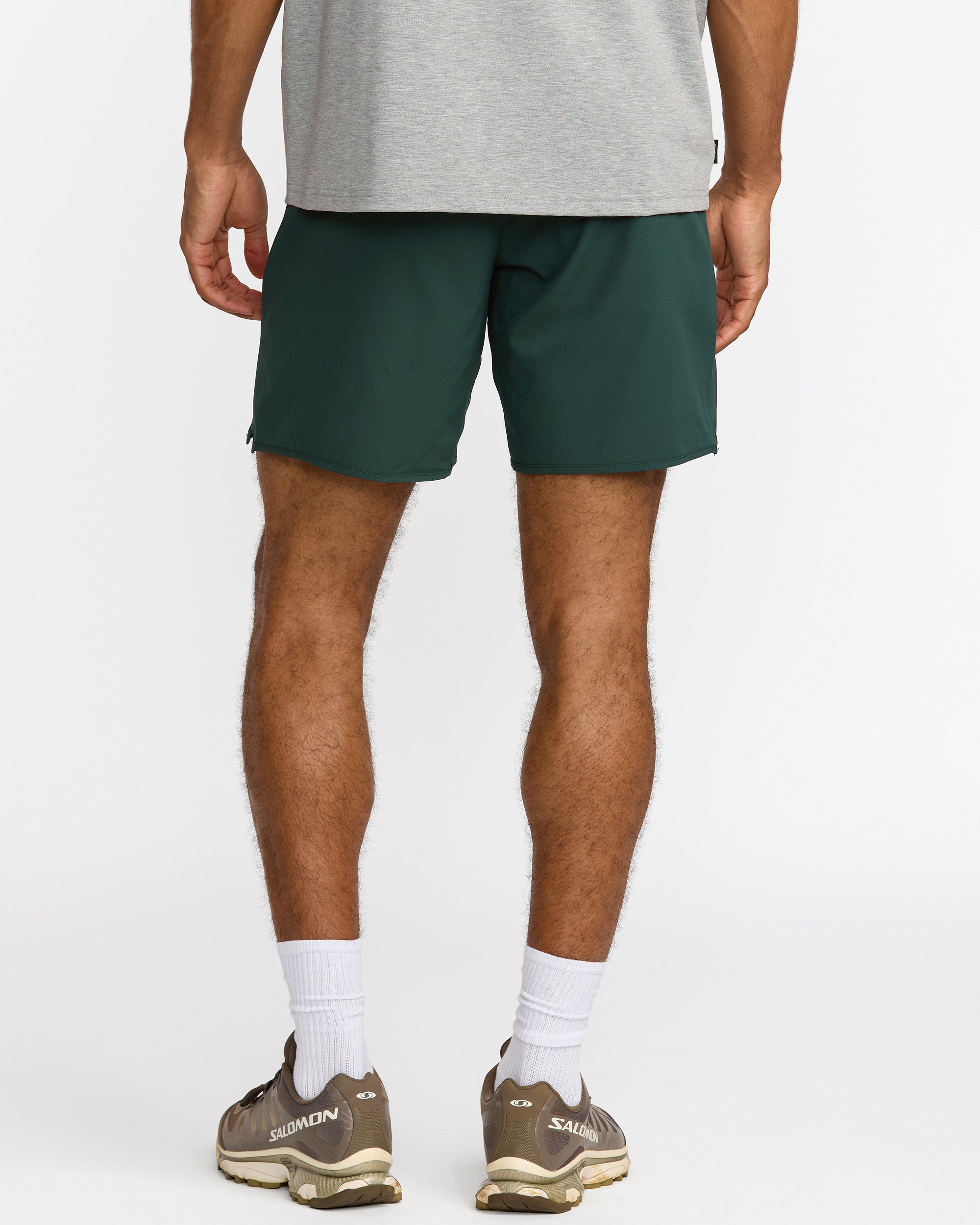 Yogger Stretch 17" Short - Hunter Green | RVCA for sale