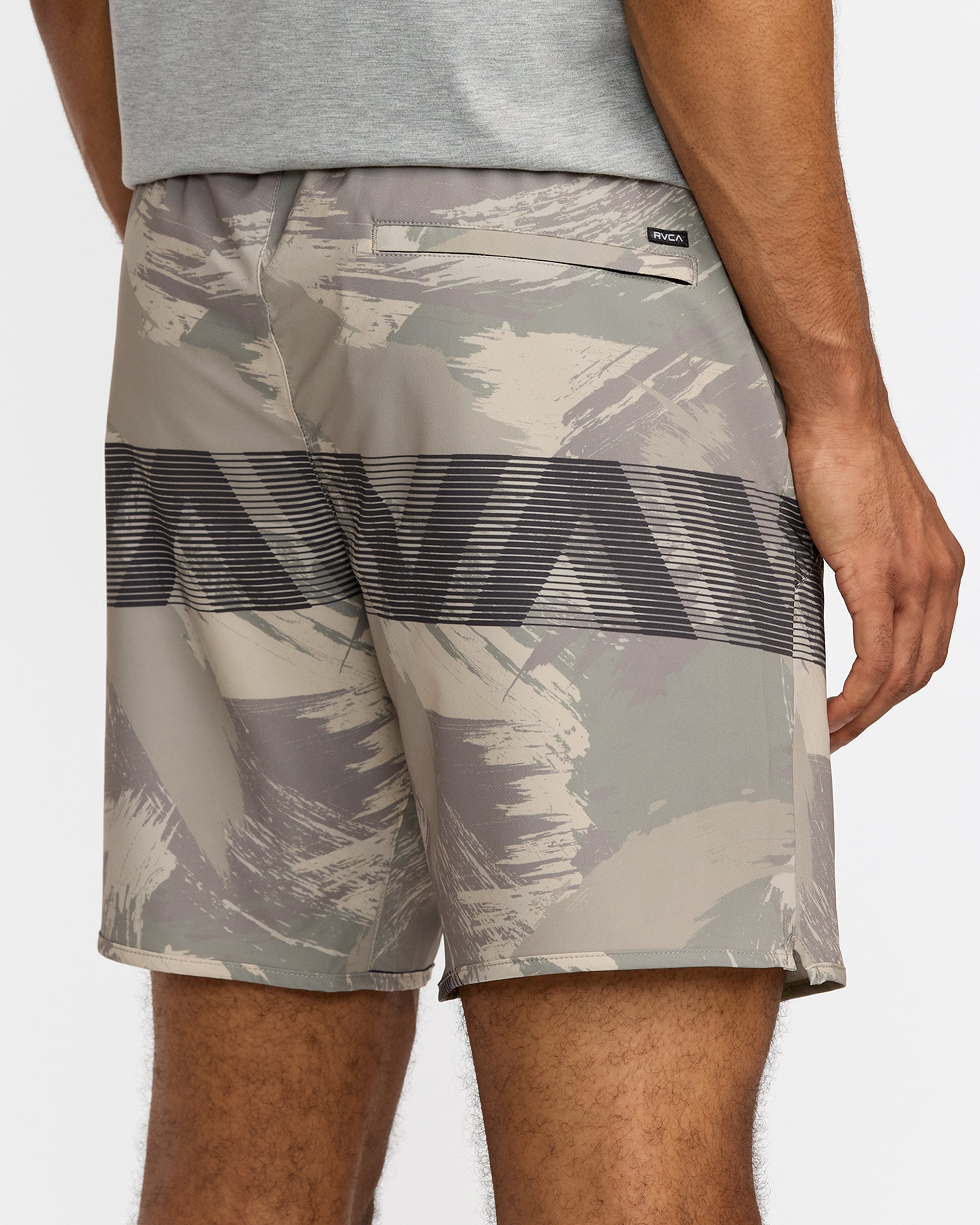 Yogger Stretch 17" Short - Khaki Camo | RVCA sale