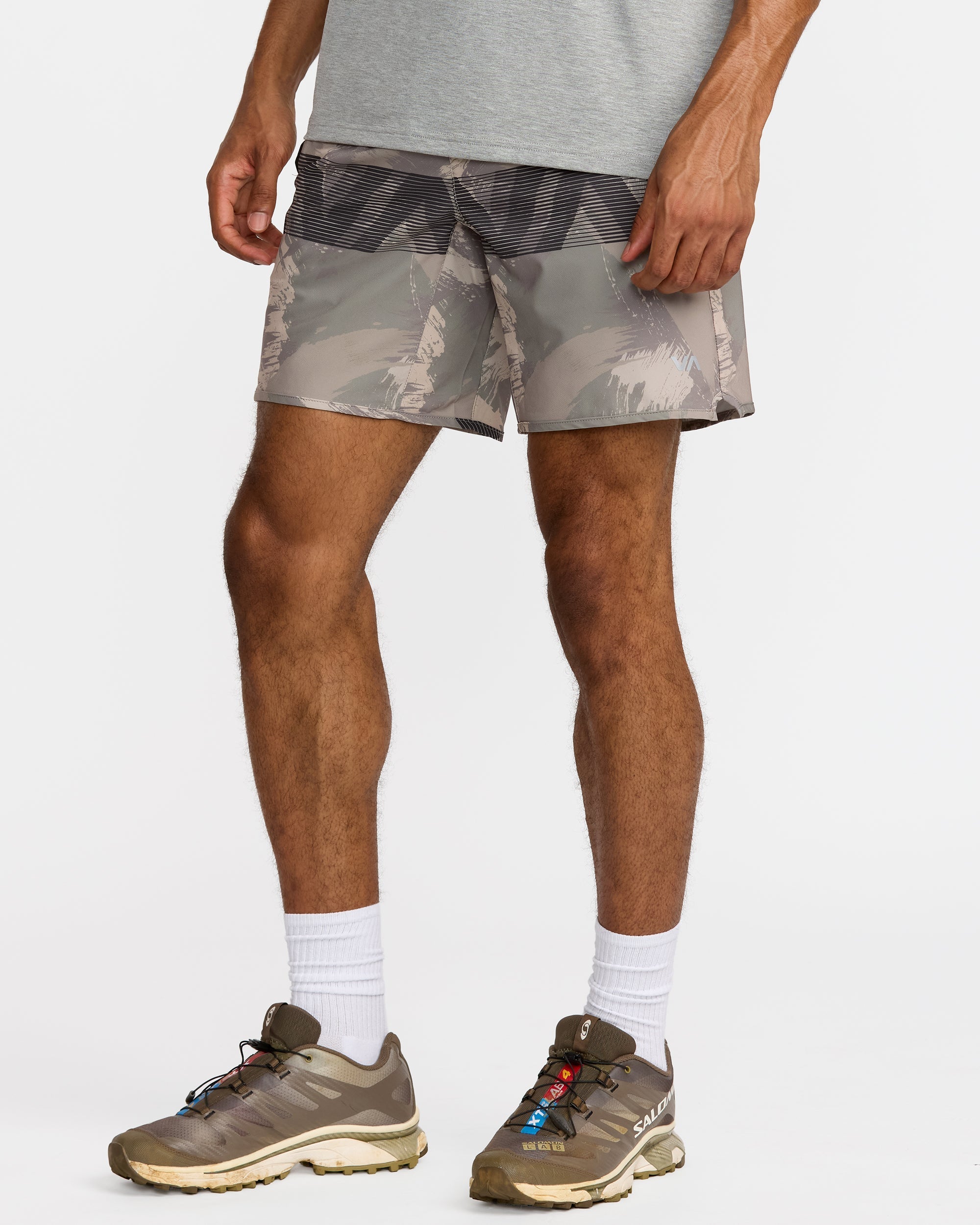 Yogger Stretch 17" Short - Khaki Camo | RVCA sale