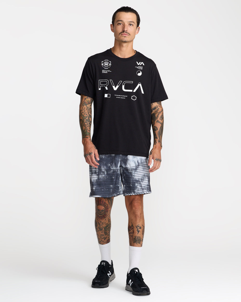 Yogger Stretch 17" Shorts - Black Blur | RVCA sale