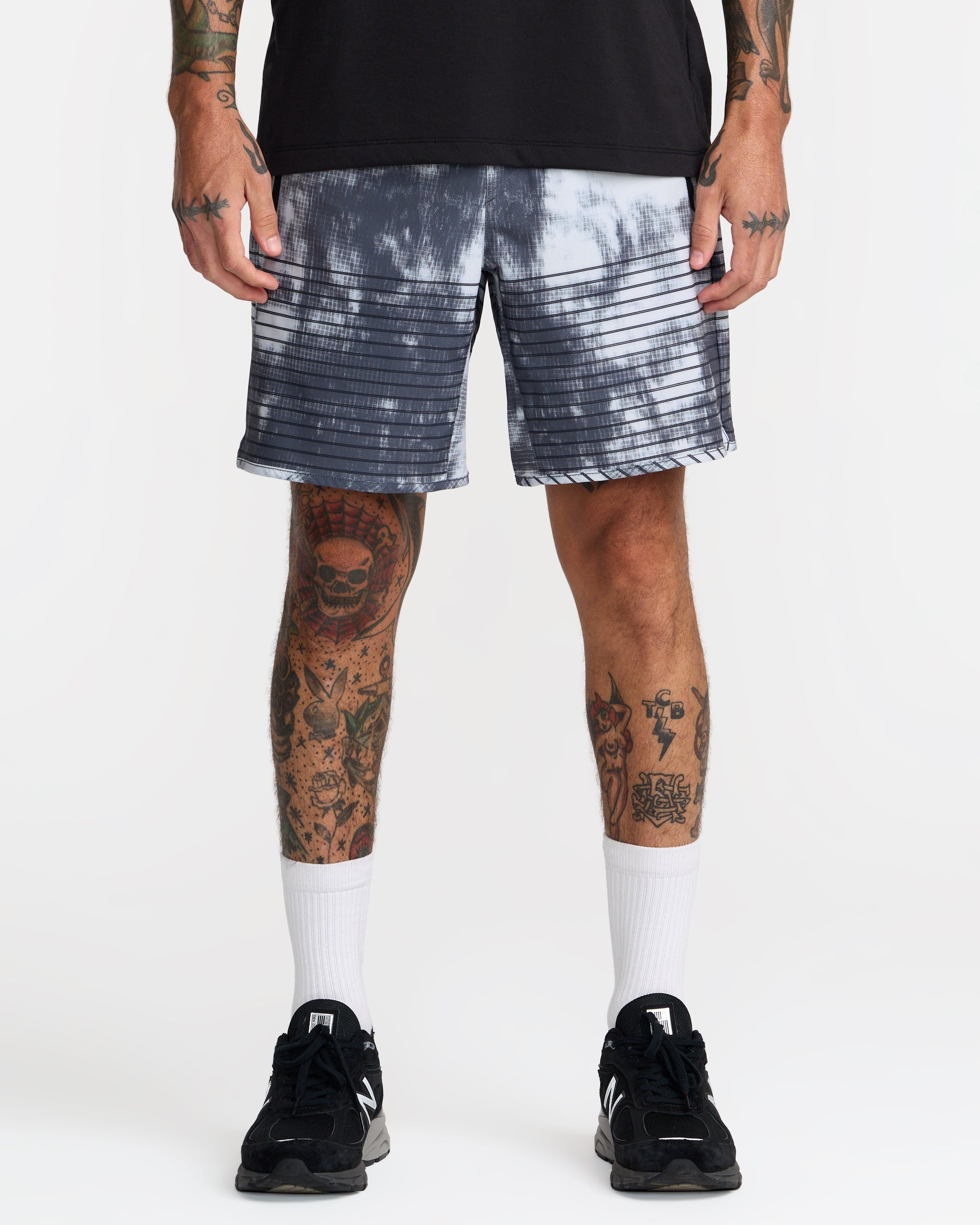 Yogger Stretch 17" Shorts - Black Blur | RVCA sale