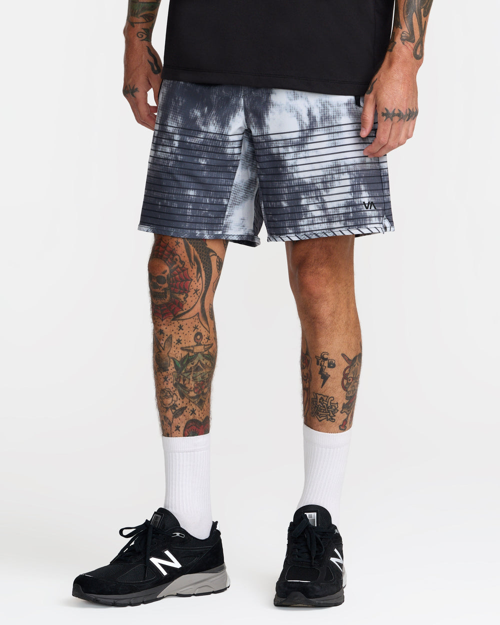 Yogger Stretch 17" Shorts - Black Blur | RVCA sale