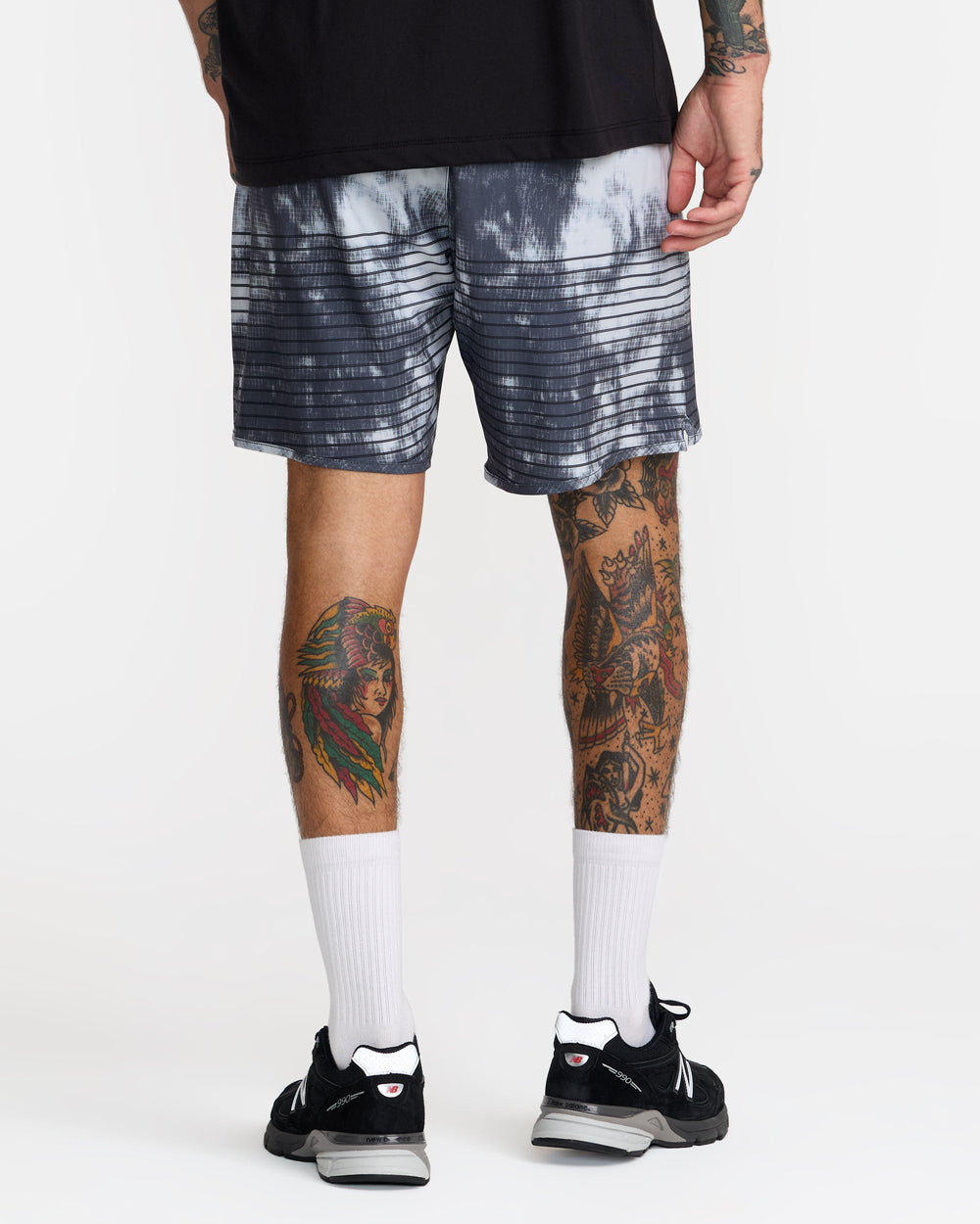 Yogger Stretch 17" Shorts - Black Blur | RVCA sale