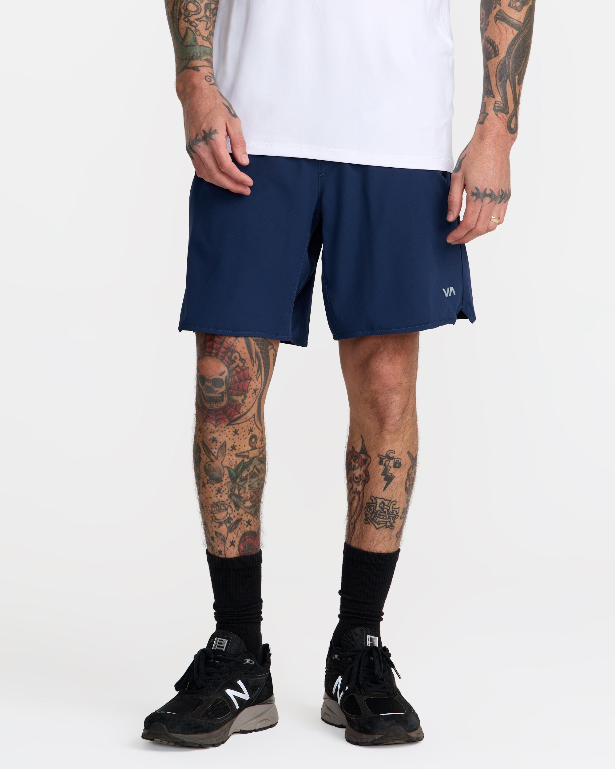 Yogger Stretch 17" Shorts - Midnight | RVCA discount