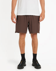 Yogger Stretch 17" Short - Mocha | RVCA on sale