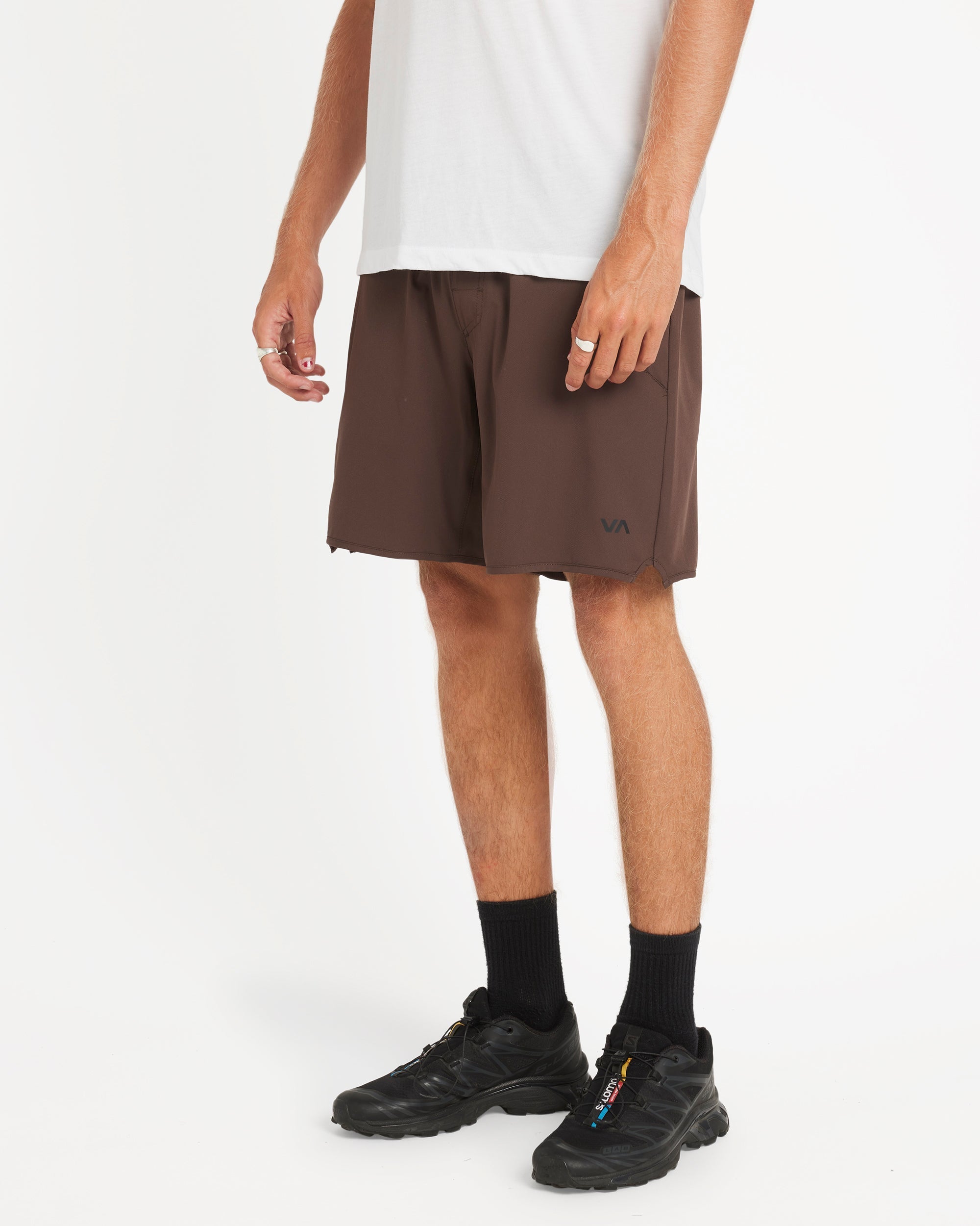 Yogger Stretch 17" Short - Mocha | RVCA on sale
