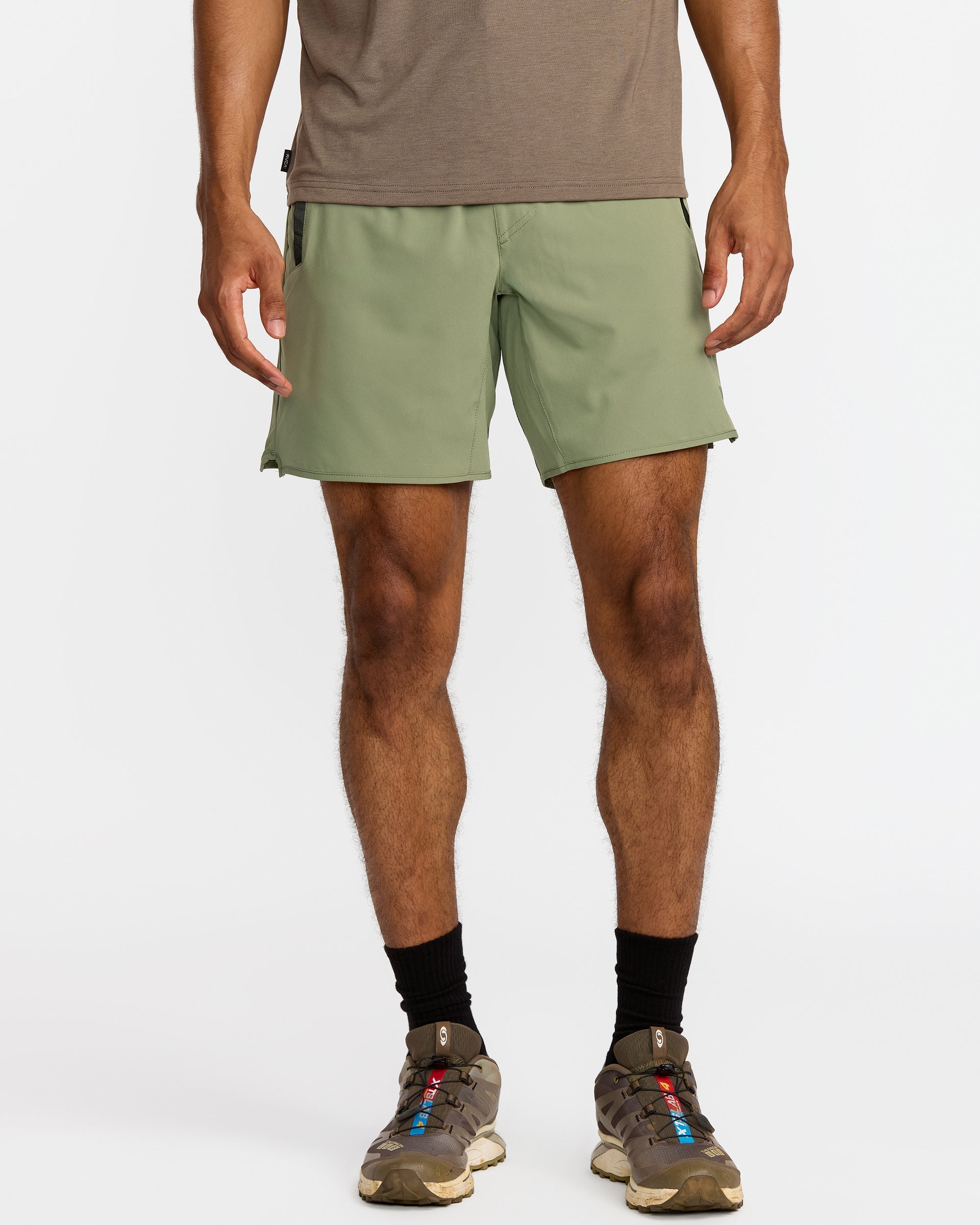 Yogger Stretch 17" Short - Ranger Green | RVCA outlet