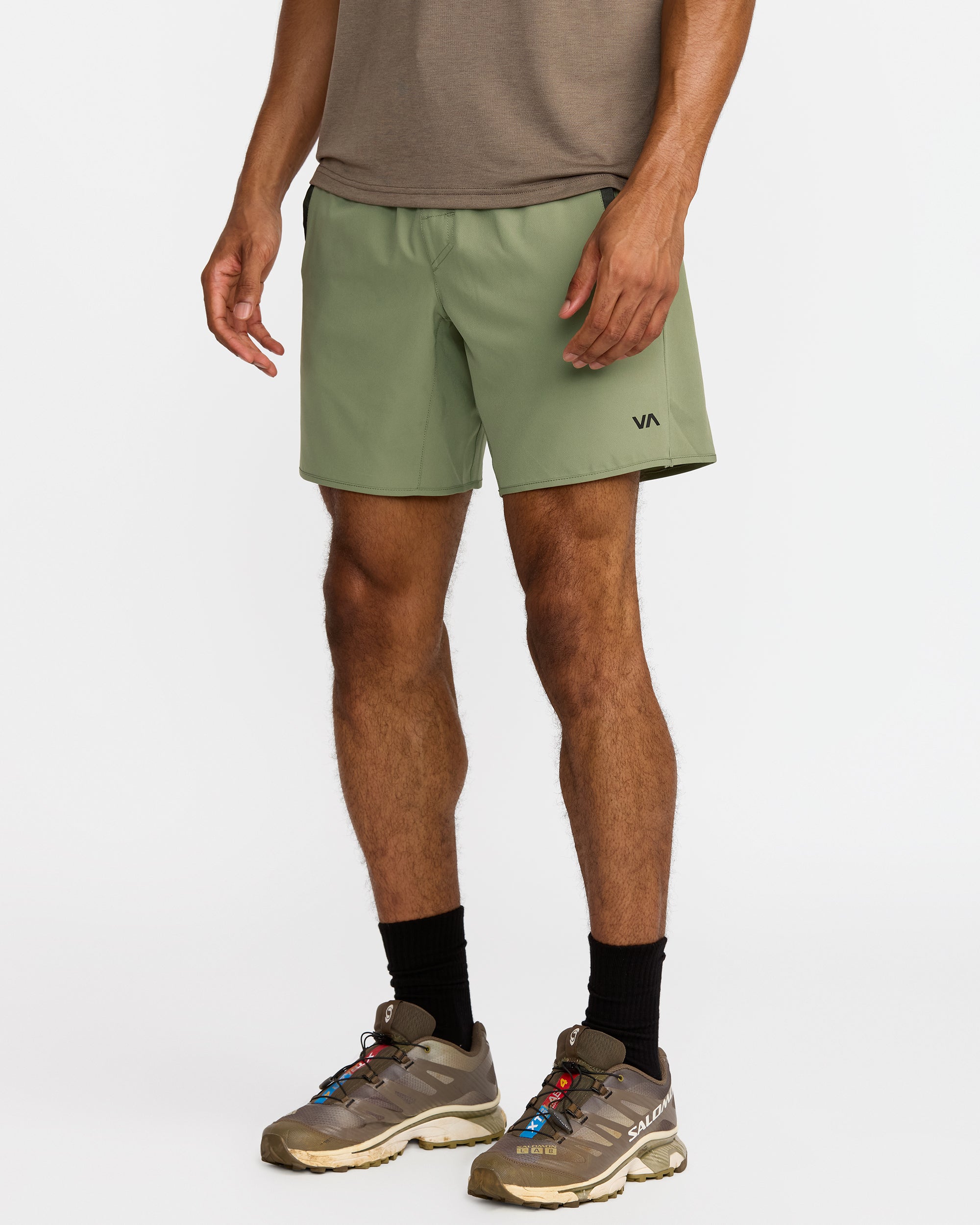 Yogger Stretch 17" Short - Ranger Green | RVCA outlet
