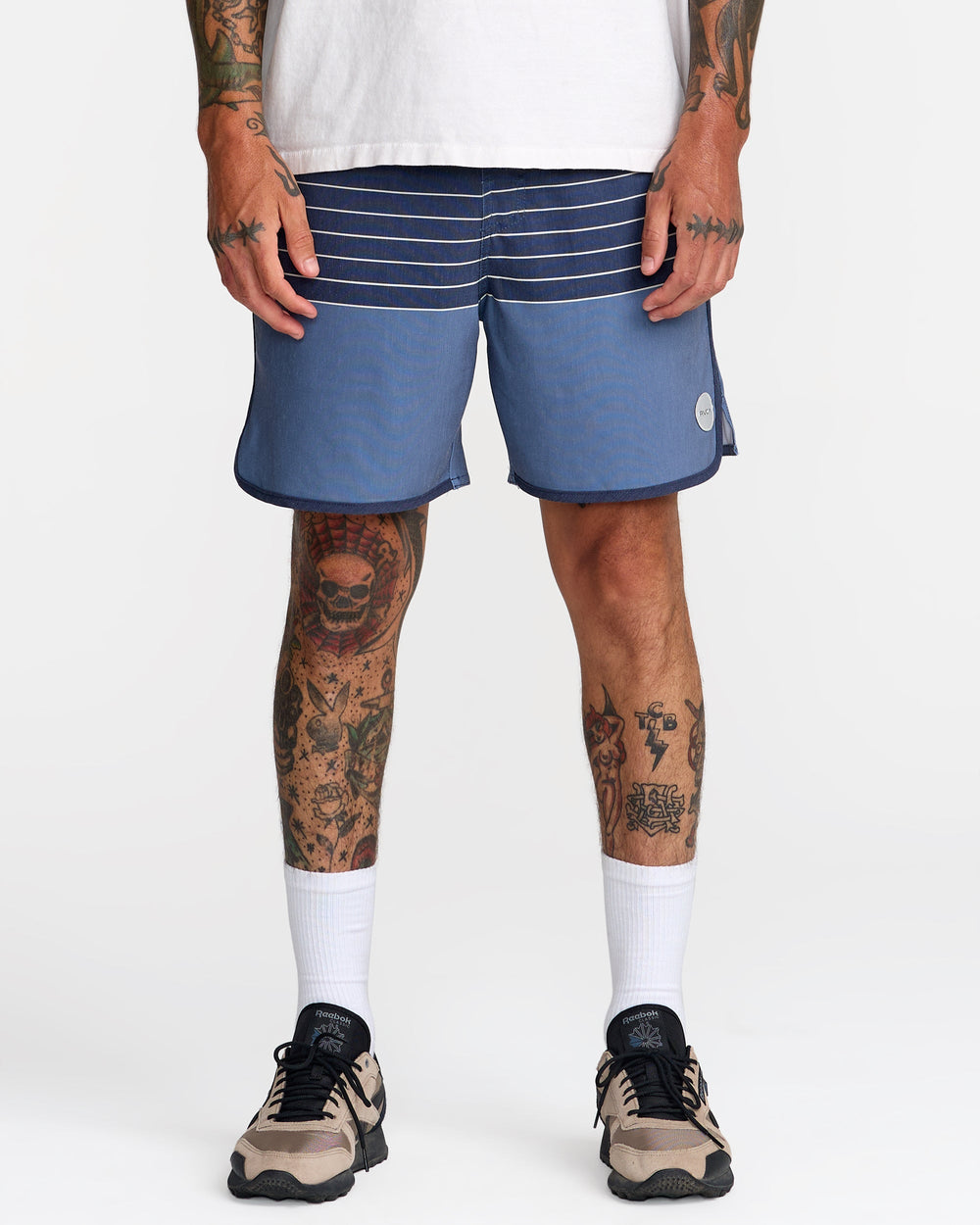 Yogger Hybrid 17" Short - Moody Blue | RVCA online