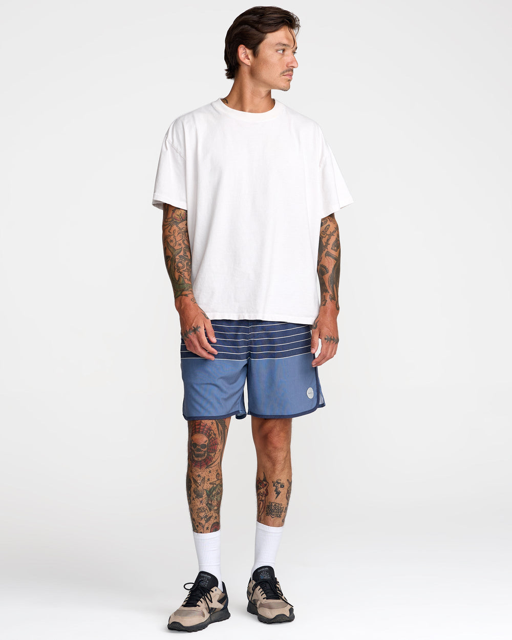 Yogger Hybrid 17" Short - Moody Blue | RVCA online