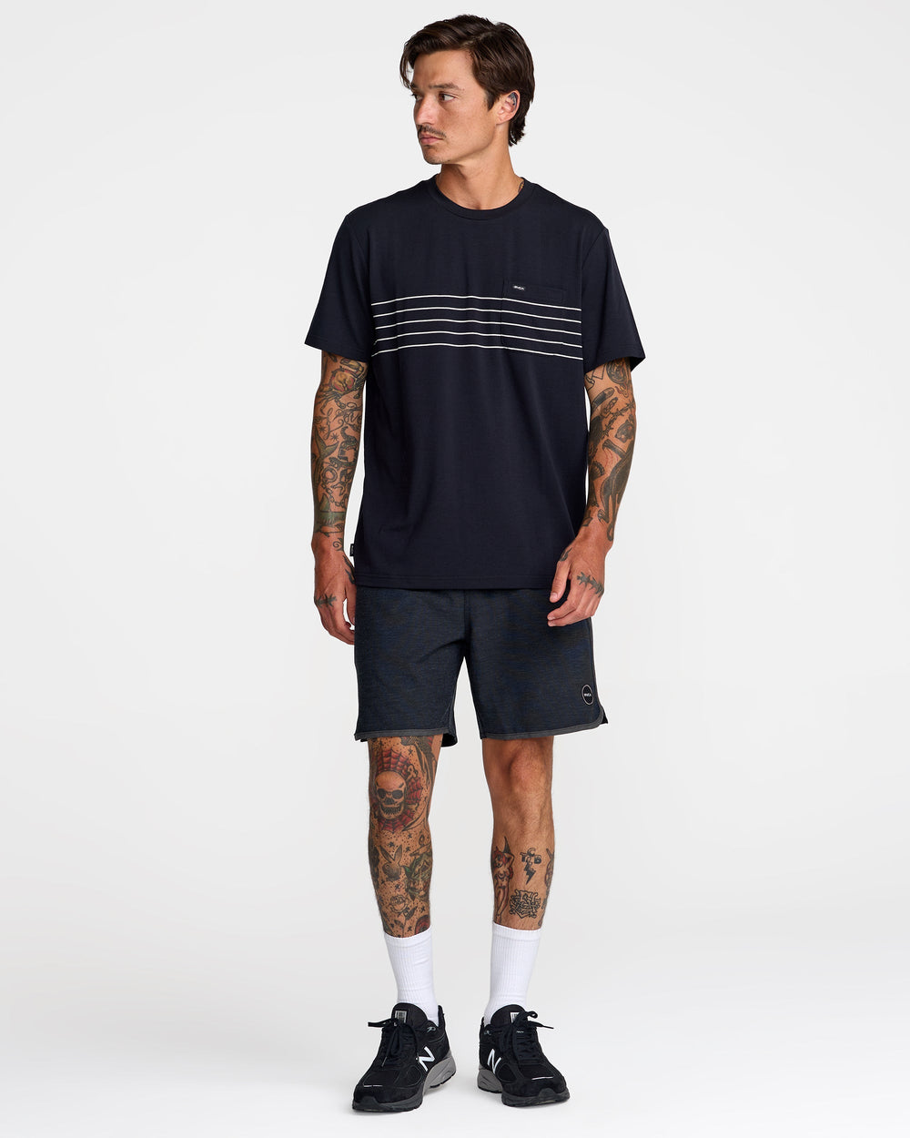 Yogger Hybrid 17" Short - Rvca Black | RVCA outlet