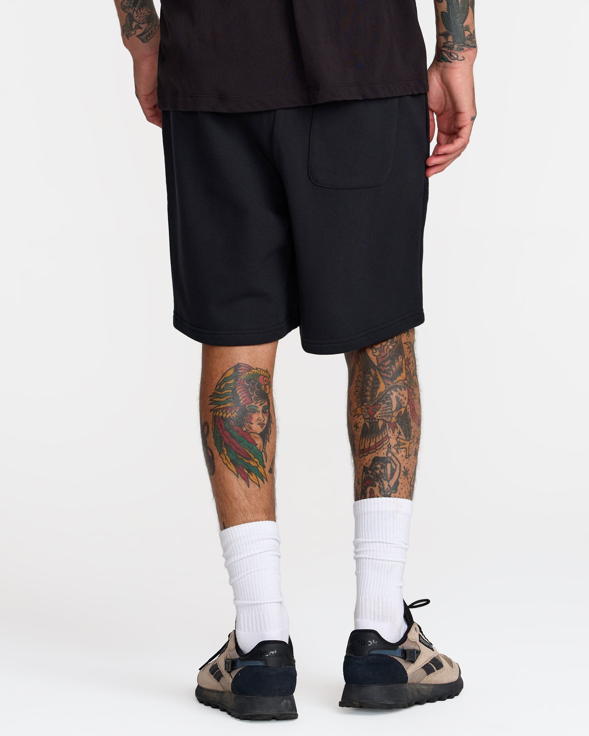 Va X Ali Essentials Fleece Short - Rvca Black | RVCA US