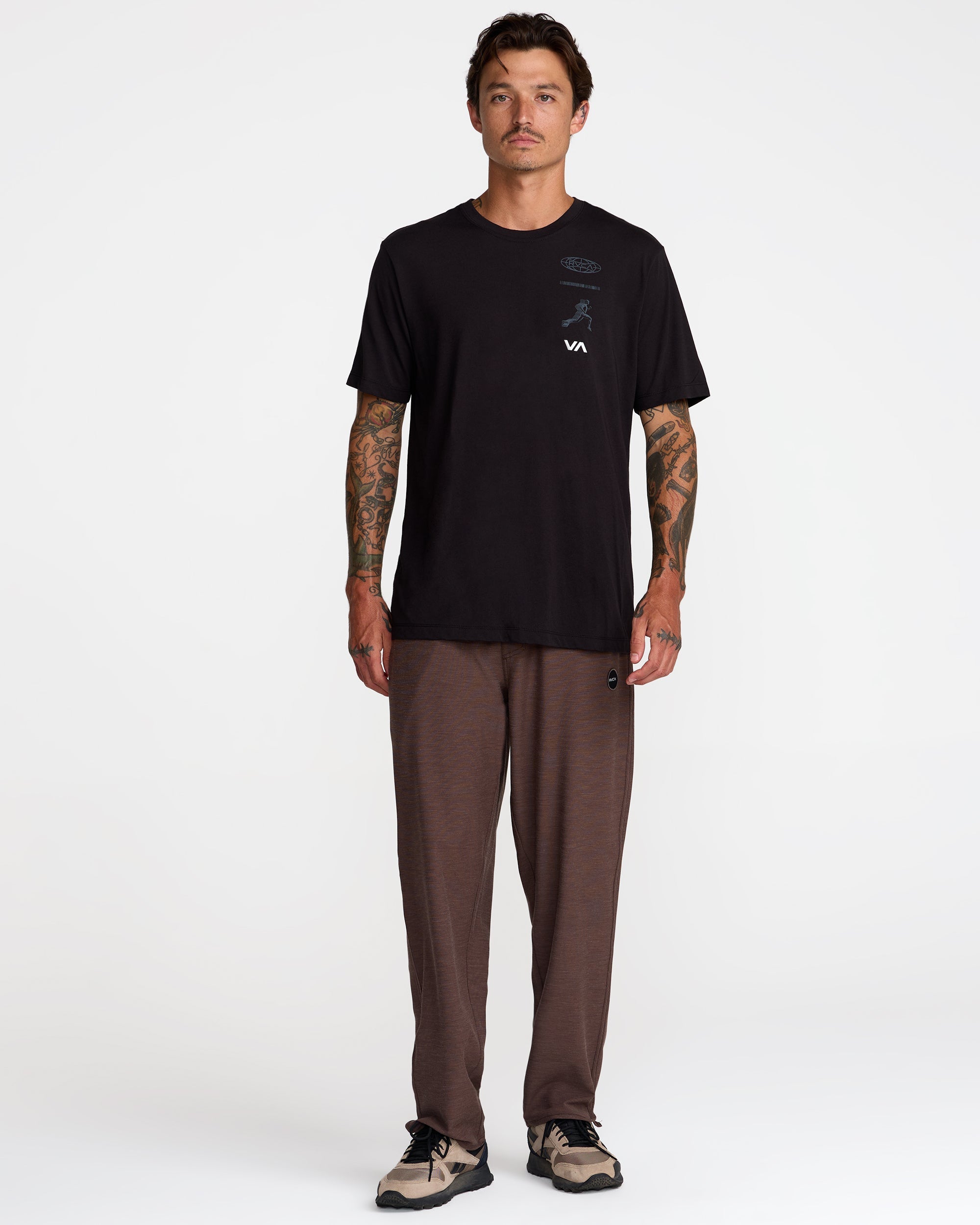 Yogger Ascend Hybrid Pant - Mocha | RVCA US