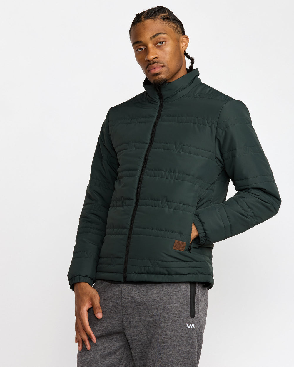 VA Puffa - Hunter Green | RVCA on sale