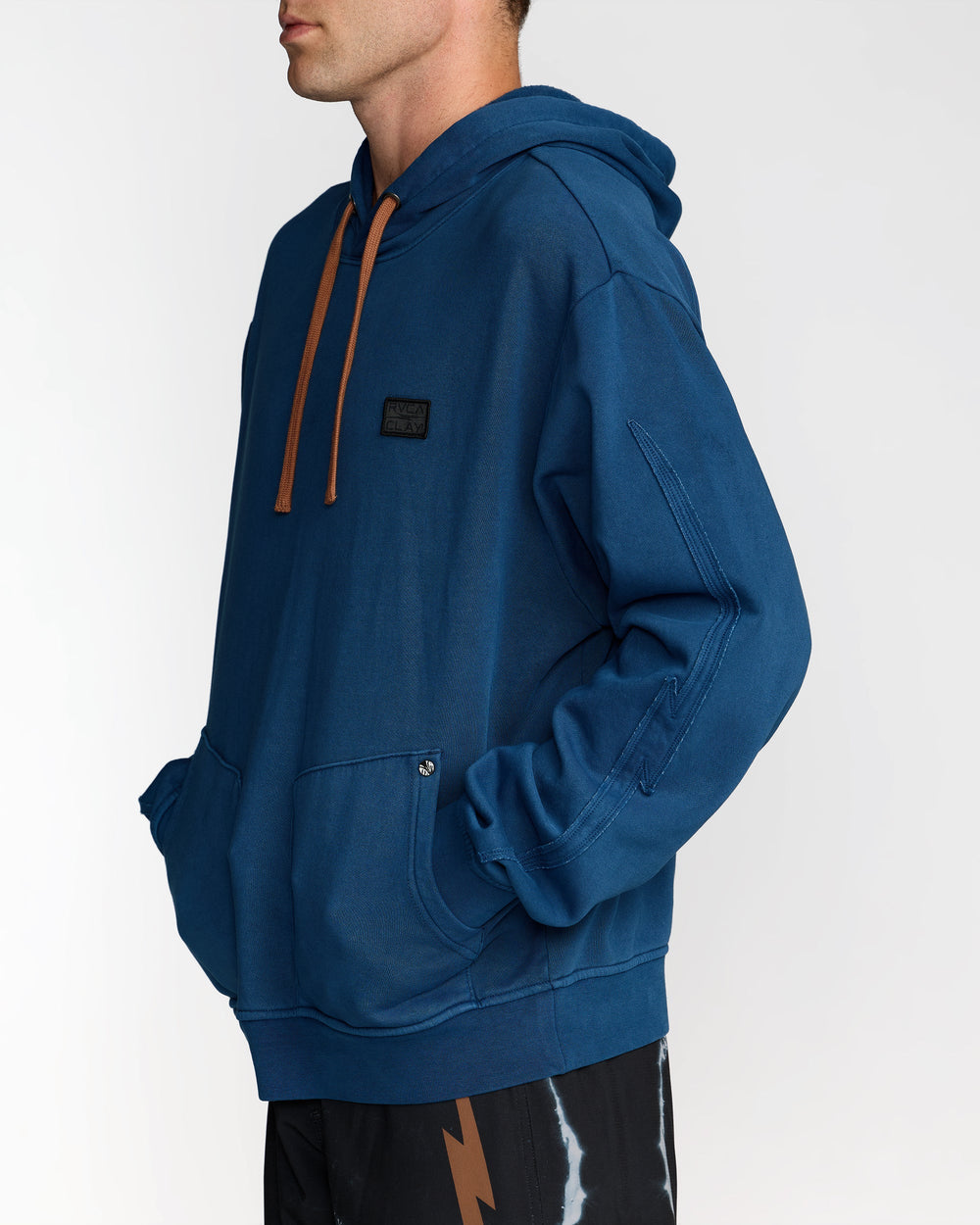 RVCA X Clay Hoodie - Dark Denim | RVCA for sale