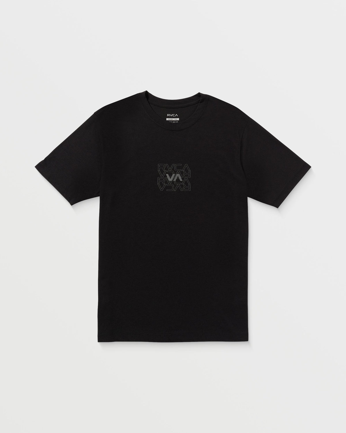 RVCA Pin Flip Short Sleeve Tee - Black | RVCA on sale