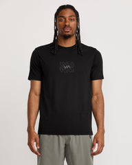 RVCA Pin Flip Short Sleeve Tee - Black | RVCA on sale