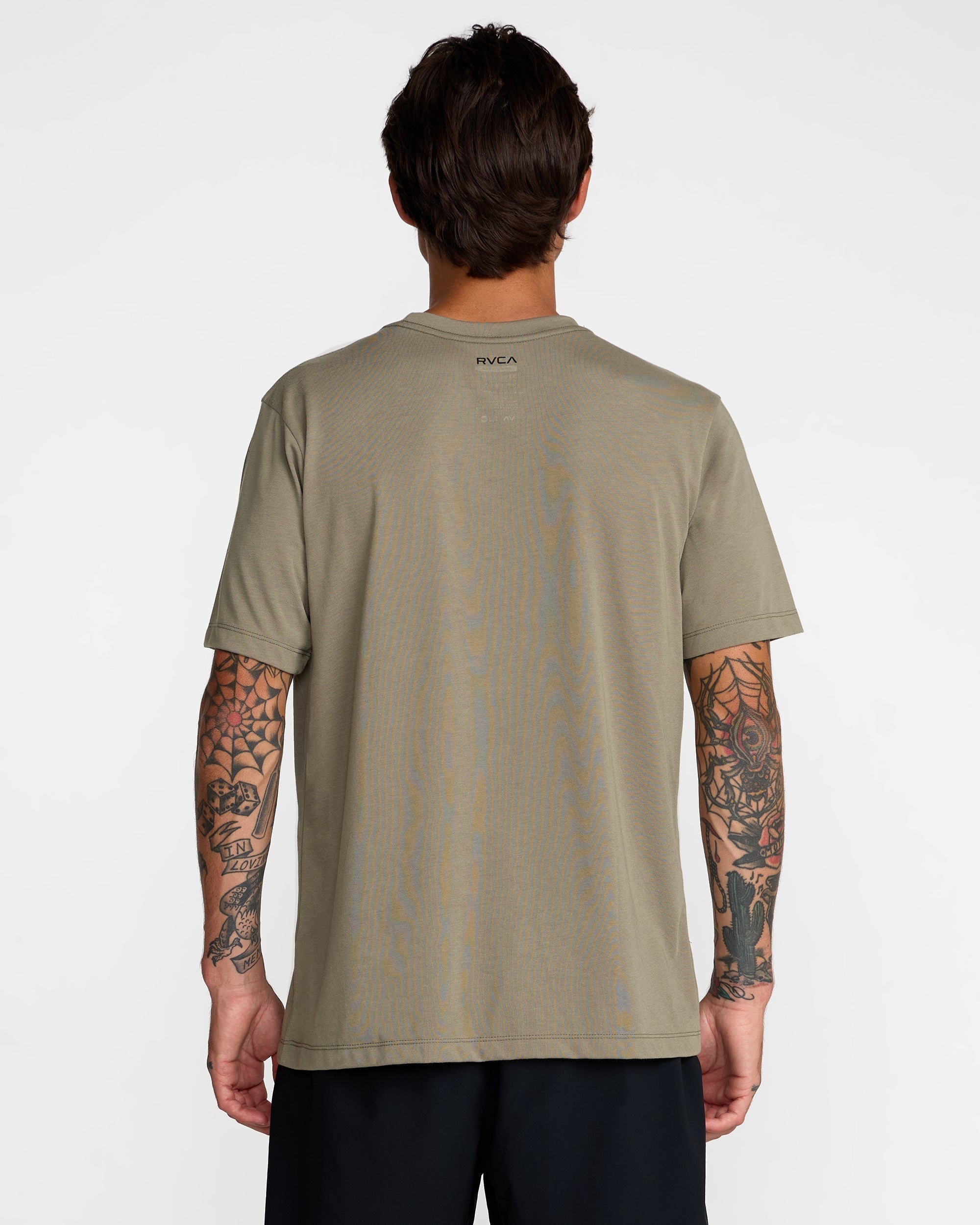 VA Circle Icon Short Sleeve Tee - Army | RVCA on sale