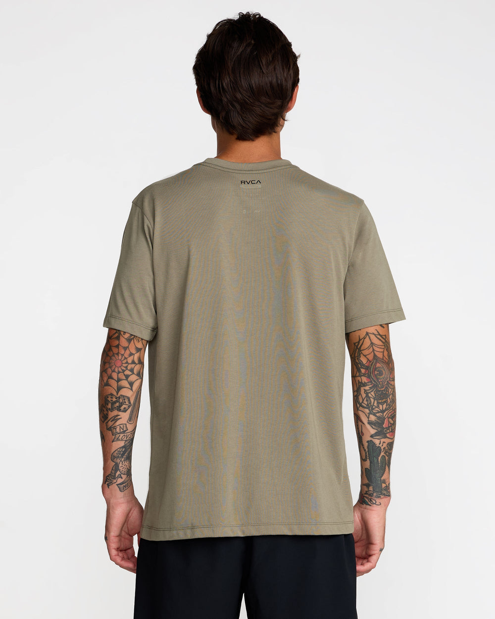 VA Circle Icon Short Sleeve Tee - Army | RVCA on sale