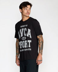Walkout Short Sleeve Tee - Black | RVCA sale